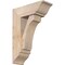 Ekena Millwork Legacy Traditional Smooth Bracket w/ Offset Brace, Douglas Fir, 7 1/2"W x 20"D x 28"H BKT0806X20X28LEC01SDF - alternate 1